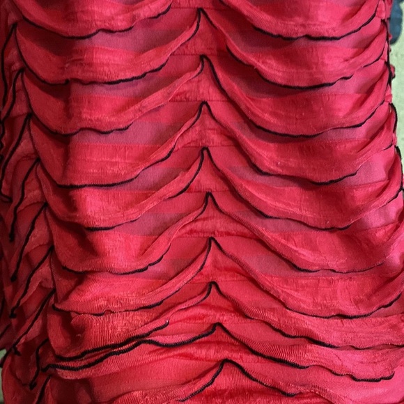 Notations Pink Ruffled Shirt - Picture 3 of 7